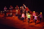 [Photo: On Stage w/ Step Dancers]